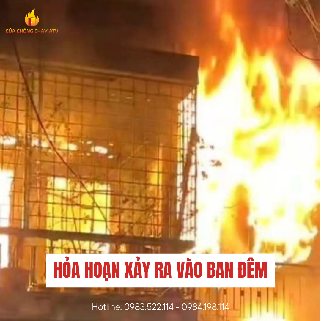 Hỏa hoạn vào ban đêm